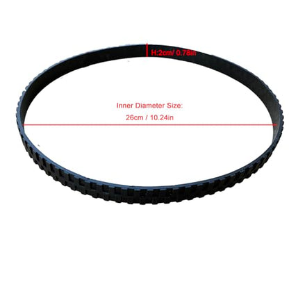 weelye 2 Pcs 26CM/10Inch Plastic Tire Anti-Slip Strip, Ride-On Electric Car Replacement Parts