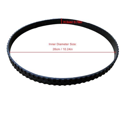 weelye 2 Pcs 26CM/10Inch Plastic Tire Anti-Slip Strip, Ride-On Electric Car Replacement Parts