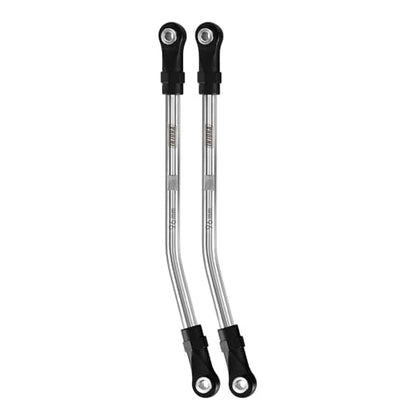 INJORA Stainless Steel High Clearance Links with Rod Ends for TRX4 SCX10 II SCX10 III VS4-10 1/10 RC Crawler Car Upgrade(115mm) - size: 115mm