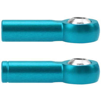 10Pack Vgoohobby Aluminum CW CCW M3 Link Rod Tie Rod End Ball Head Joint Holder 26mm Compatible with Axial Redcat HSP Traxxas HPI 1/10 RC Car Truck DIY Robot Boat Airplane (Blue) - color: Blue