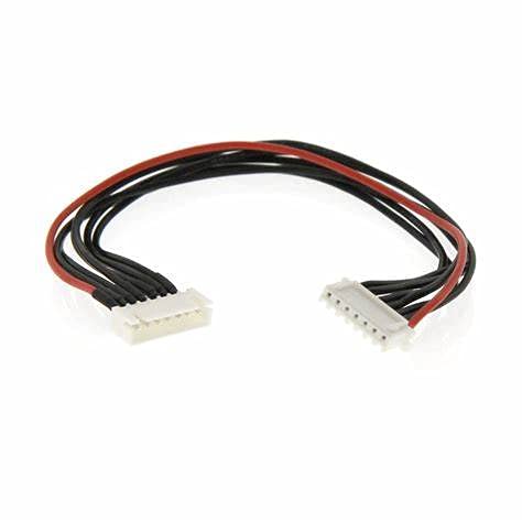 10pcs 6S 7 Pins Balance Extension Cable JST-XH Connector Male to Female Lipo Adapter Plug with 5.9inch 22AWG Silicone Wire (6S 7Pins) - size: 6S 7Pins