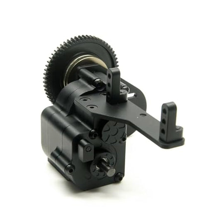 RC Car Center Gearbox for Axial for SCX10 for Wraith 90018 1/10 Complete Metal 2 Speed Transmission Gearbox RC Crawler Car Truck Model Upgrade Parts(Gearbox) - color: Gearbox