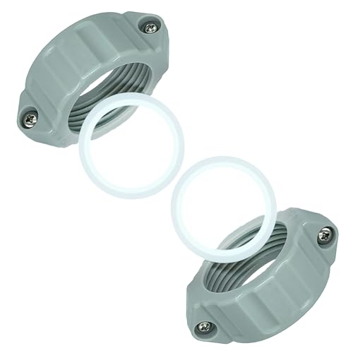 Replaces Coleman Lay-Z-Spa Pump Adapter P61514 | Rubber O-Ring, Split Nut, Fits Lay-Z-Spa, Inflation Adapter, Pump Seal - color: 2A Split nut