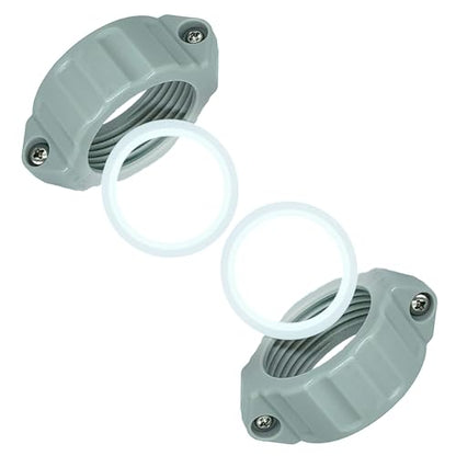 Replaces Coleman Lay-Z-Spa Pump Adapter P61514 | Rubber O-Ring, Split Nut, Fits Lay-Z-Spa, Inflation Adapter, Pump Seal - color: 2A Split nut