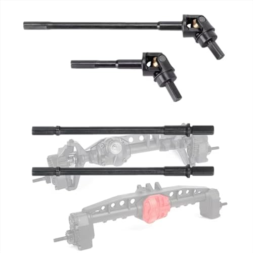 RC Models Parts For Axial For SCX10 III For AR45 Portal Axle Front And Rear Axle Shaft CVD Set For 1/10 RC Crawler Car Upgrades Parts Accessories