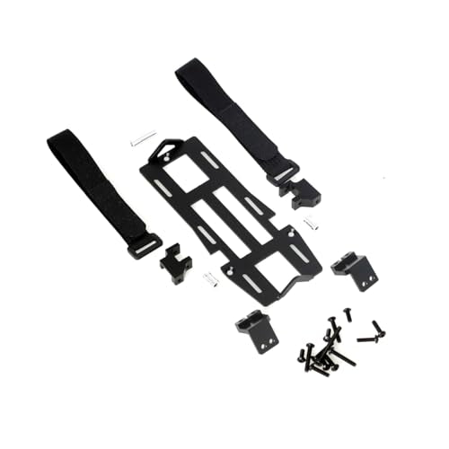 LCX 1/10th RC Crawler Car CNC Machined Aluminum Battery Tray for TRX4 TRX6, Upgrades Parts Accessories