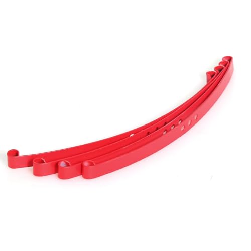 Compatible with TF2 1/10 RC Car Upgrade Parts Accessories 4pcs Steel Front and Rear Axle Shock Absorber for Leaf Springs RC Assortment
