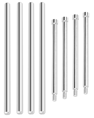 Screw Pins Hinge Pin Upgrades Part for 1/5 Kraton 8S BLX Outcast 8S BLX,#45 Steel Suspension Arms Hinge Pins Screw Pins,Silver - color: Silver（Upgrades Part）
