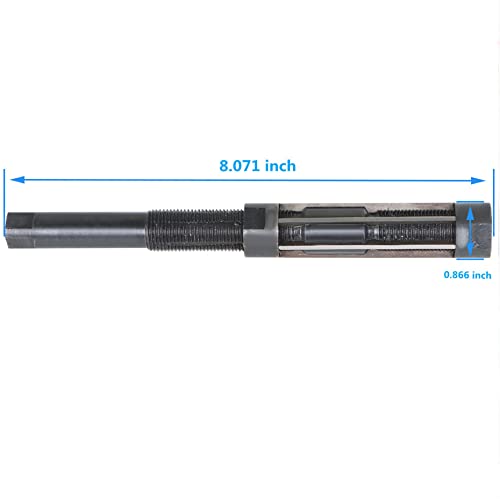 Kimllier Hand Reamer 23-26mm High Speed Steel Adjustable Hand Reamers - size: 23-26mm