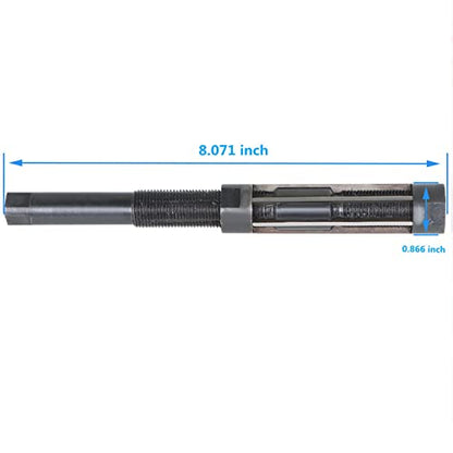 Kimllier Hand Reamer 23-26mm High Speed Steel Adjustable Hand Reamers - size: 23-26mm
