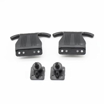 RC Car Shock Absorbers Compatible with Wltoys 284161 1/28 RC Car Spare Parts Accessories 2 Set Front Bumper and Body Mount Post