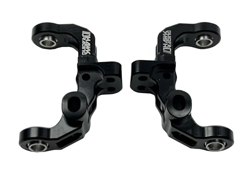 CNC RC10B7 Aluminum Caster Block Black for Team associated B7 B7D
