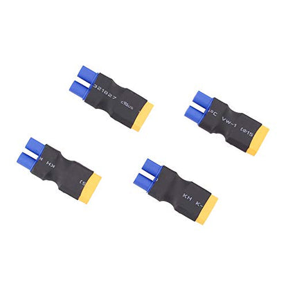 4pcs Male XT60/XT-60 to Female EC3 Connector Adapter for Turnigy Crawler 8ight(B111-4)