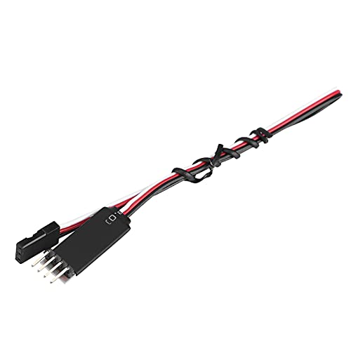 Pilipane 3 Channel Light Control System and Remote Control Car Light Switch, RC Car LED Lamp Control Panel, Boost Regulator for RC Lights