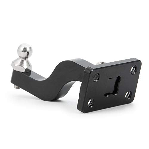 QUE-T Metal Tow Trailer Hitch Shackle Hook for 1/10 RC Crawler Axial SCX10