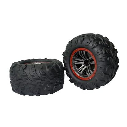 Compatible with Xlf X03 X04 1/10 RC Car Brushless Monster Truck Spare Parts Accessories RC Car Wheel Tire Tyres RC Assortment