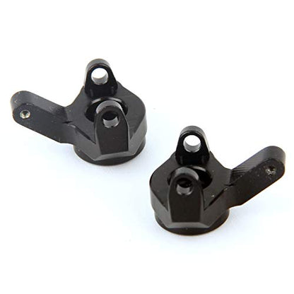 LCX Racing 1/24th RC Crawler Car CNC Machined Aluminum Steering Knuckle Set for Axial AX24 XC-1 SCX24, Upgrades Parts Accessories