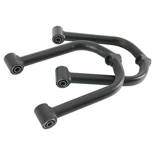 Heavy Duty ATV Front A Arm Suspension Kit Upper Lower Swing Arm Set 200mm 300mm Steel Replacement for 125cc-250cc Go Kart Quad Buggy 4 Wheeler Off Road Front Suspension Arms