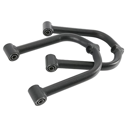 Heavy Duty ATV Front A Arm Suspension Kit Upper Lower Swing Arm Set 200mm 300mm Steel Replacement for 125cc-250cc Go Kart Quad Buggy 4 Wheeler Off Road Front Suspension Arms
