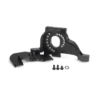 Aluminum Alloy Motor Plate Upper Spur Gear Cover for 1/10 RC Car Crawler TRX4 Chassis Bronco Defender Sport K5 TRX6 8290 Upgrade (Black Full Set) - color: Black Full Set