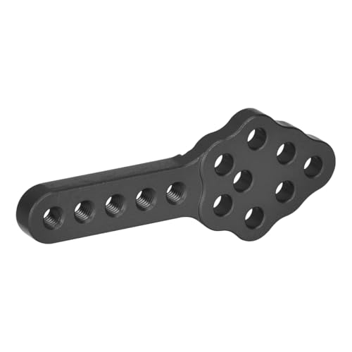 CNC Aluminum Shock Mount 4pcs Adjustable for SCX10 1/10 RC Crawler | Metal shock mount stand with adjustable height and angle.For Axial SCX10 90046 D90 D110.Upgrade for RC suspension tuning.
