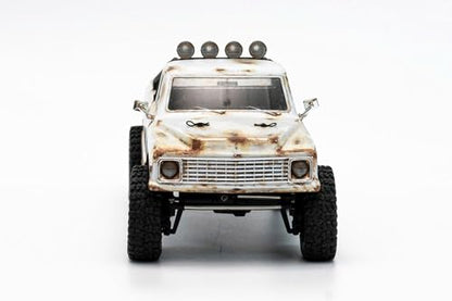 furitek FX118 Fury Wagon Ultimate Upgrade Kit Scale 1/18 RC Crawler RTR - Remote Control Car, RC Crawlers with High-End Upgrades Ready to Install for Adults (White (TT-0022)) - color: White (Tt-0022)