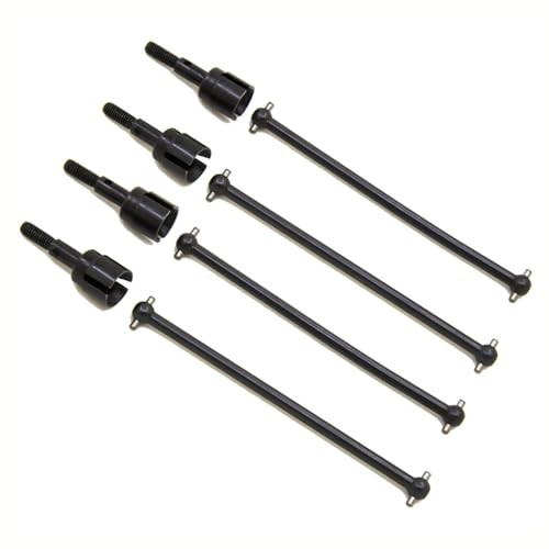 RC Car Accessories for HSP 94111 94108 94170 1/10 RC Parts Steel Dogbone Drive Shaft & Wheel Axle Replacement 08029 02033