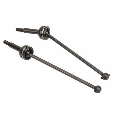 COMODO RC CVD Drive Shaft Set with Dogbone Stub Axles and Cups for 1/12 Scale RC Cars – Steel Replacement Parts