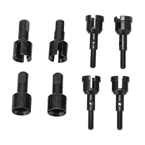 RC Dog Bone Drive Shaft,RC Dogbone Adapter Diff Cup Joint Axle as RC Car Truck Parts Replacement for A949 A959 A969 A979 (Black)