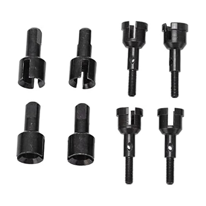 RC Dog Bone Drive Shaft,RC Dogbone Adapter Diff Cup Joint Axle as RC Car Truck Parts Replacement for A949 A959 A969 A979 (Black)