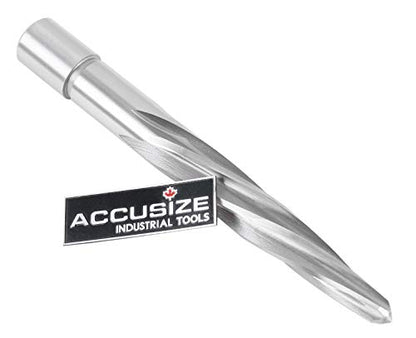 Accusize Industrial Tools Chucking Reamer, 11/16 in, 0521-1116 | 11/16" HSS Aligning Reamer with 3/4" Weldon Shank - size: 11/16 in.