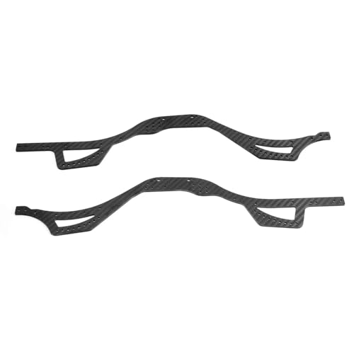 Rc Parts For Axial For SCX10 Pro 1/10 Carbon Fiber For Chassis Rail Set Side Frame RC Crawler Car Upgrade Parts Accessories
