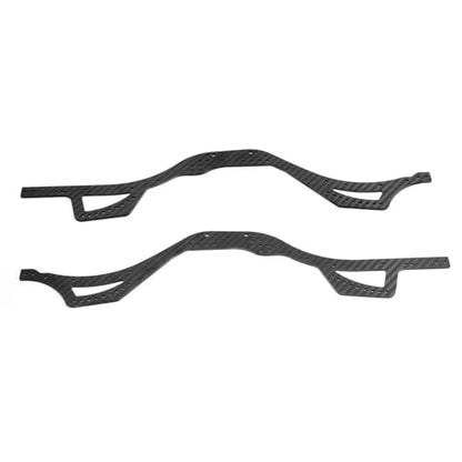 Rc Parts For Axial For SCX10 Pro 1/10 Carbon Fiber For Chassis Rail Set Side Frame RC Crawler Car Upgrade Parts Accessories