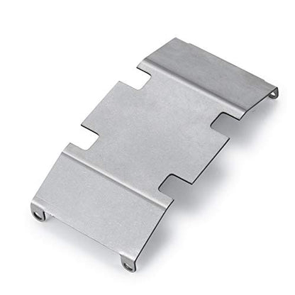 RC Stainless Steel Chassis Armor Protection Center Skid Plate Axle Chassis Guard Protector for SCX10 90046 1/10 RC Crwaler Car Upgrade Parts