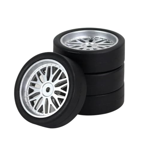 RC Car Accessories for Ldrc for AE86 1/18 RC Car Upgrade Parts 4Piece 32Mm RC Drift Tire Wheel Hard Tyre Parts Accessories RC Car Replacement DIY Parts