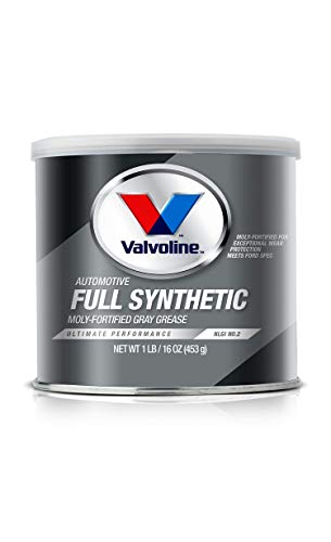 Valvoline - VV986 Moly-Fortified Gray Full Synthetic Grease 1 LB - size: 1 LB Tub