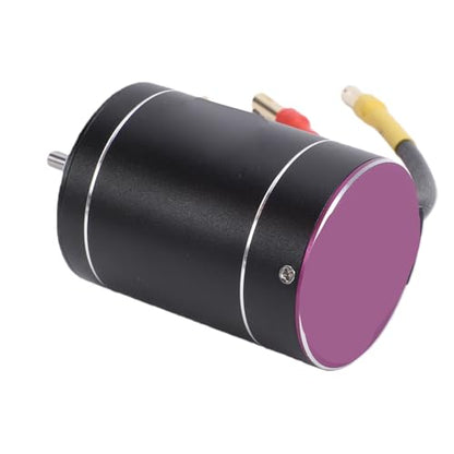 Drfeify RC Brushless Motor ESC Combo, 6400KV 75A with 2-3S LiPo Battery Protection for 1/10 1/8 Scale RC Cars Boats