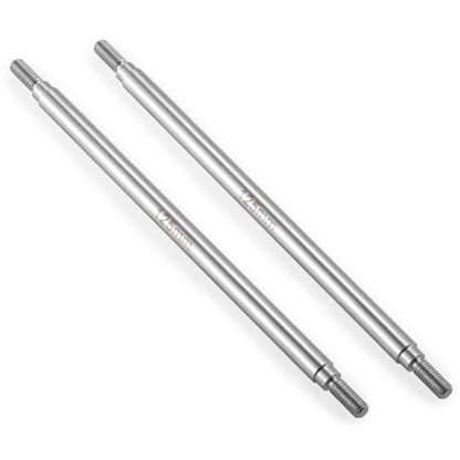 2Pcs M4 Stainless Steel RC Links for 1/10 Axial Wraith SCX10 TRX-4 | 1 Pair RC Steering Linkage Set, 50mm/55mm/60mm/70mm/75mm~155mm - style: 125mm