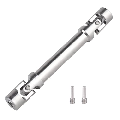 Stainless Steel Driveshaft Heavy-Duty Universal Joint Drive Shaft 82-120mm for 1/18 RC Rock Crawler Axial UTB18 Capra Unlimited Trail Buggy Upgrade Parts Replacements(Rear) - style: Rear