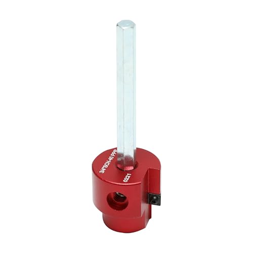 HFS(R) 4 Pcs PVC Pipe Reamer Tool, 1",1-1/4",1-1/2",2" - Fits 1/2" Drill, PVC Fitting Saver & Plastic Pipe Fitsting Reamer Socket Saver Plumbing Tool for Schedule 40 Plastic Pipes - size: 1",1-1/4",1-1/2",2"