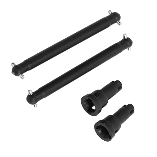 Milltrip RC Rear CVD Drive Shaft Dogbone Set Steel Construction | Efficient Metal Front Rear CVD Drive Shafts Transmission Shaft for SCY16101 16102 16103 16201 1/16 RC Car