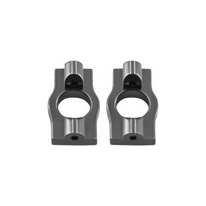 Caster Blocks C Hubs Metal Aluminum for Lo-si Micro b Upgrades Parts 1/24 Accessories RC car 2WD Buggy RTR LOS00007 Replacement(Red) - color: Red