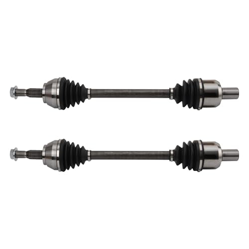 TRQ Rear Driver and Passenger Side CV Axle Assembly Set 2 Piece Compatible with 1997-2004 Chevrolet Corvette - style: CSA50030