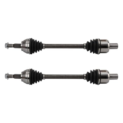 TRQ Rear Driver and Passenger Side CV Axle Assembly Set 2 Piece Compatible with 1997-2004 Chevrolet Corvette - style: CSA50030