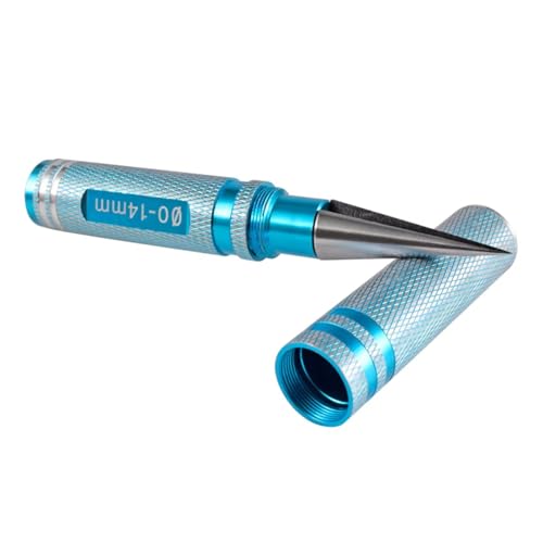 RC Car Disassembly Tool for Universal Parts RC Car 9IMOD 0-14mm RC Reaming for Edge Reamer Expanding Hole Punch Opener RC Body Shell Drill Tools(Sky Blue) - size: Sky Blue