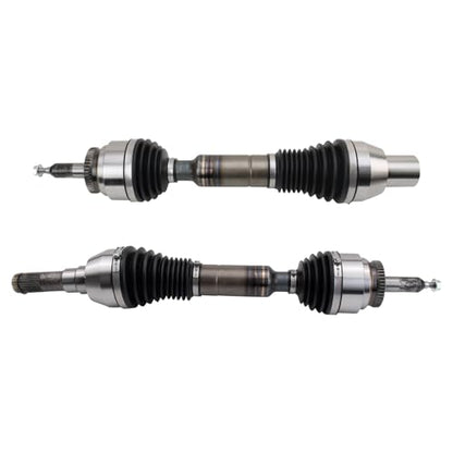 TRQ Front Driver & Passenger Side CV Axle Assembly Set for 15-20 Ford F-150 From 10/12/15 Production Date 18-21 Expedition 18-21 Lincoln Navigator - style: CSA55594