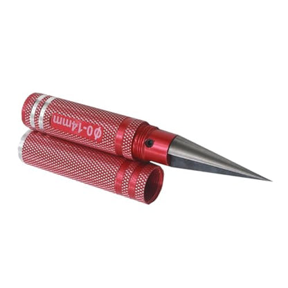 Vaguelly 0-14mm RC Aircraft Model Hole Opener Reamer Tool Tapered Metal Steel Puncher for Car Shell Repair Compatible DIY Projects 1 Piece