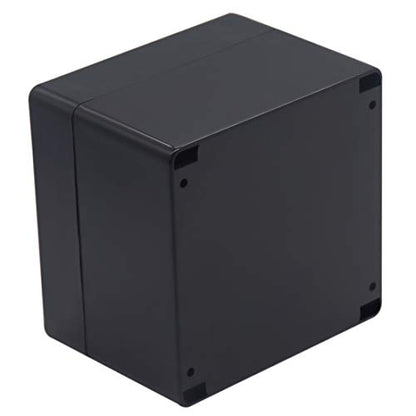 Junction box, Raculety Electrical Project Case Power Junction Box, Project Box Black (4.72"x4.72"x3.54") - color: Black, size: 4.72"x4.72"x3.54"