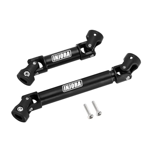 INJORA Hardened Steel Drive Shafts for TRX4M High Trail K10 F150