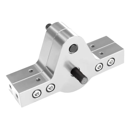 CNC Aluminum 17T/37T Transfer Case Gearbox Bridge Device for 1/10 RC Crawler Car D90 D110 for Axial SCX10 RC4WD Chassis Upgrade Part - color: Silver